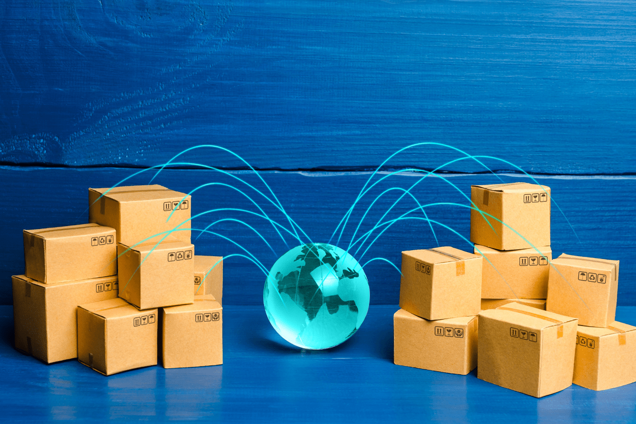 nearshoring logistics and offshoring illustrating worldwide eCommerce logistics solutions